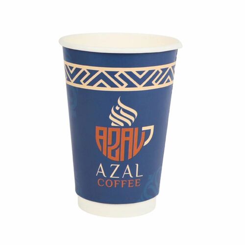 Blue Color Paper Coffee Cup