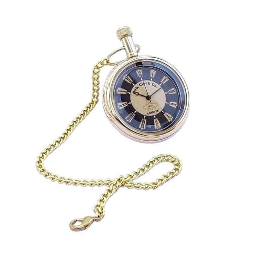 Brass Pocket Watch