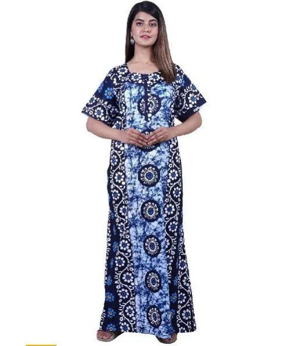 Cotton Jaipuri Night Gown