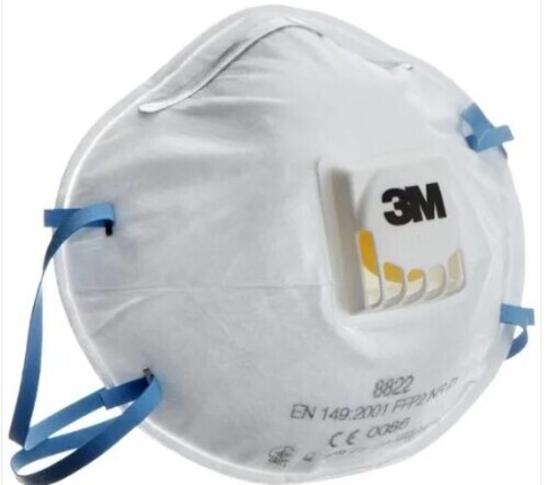 Dust Mist White Respirator Mask