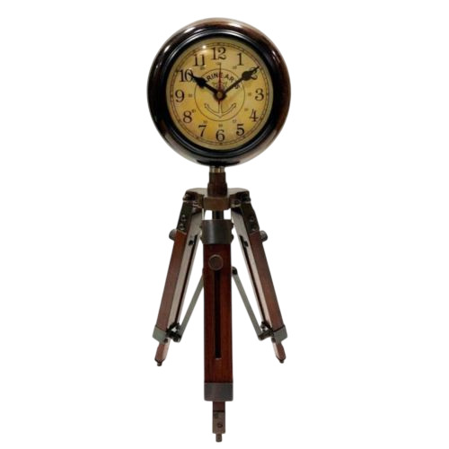 Marine Art Tripod Clock