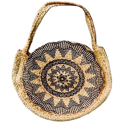 Natural Woven Beach Jute Bag