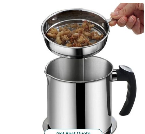 Oil Strainer Pot Grease Can