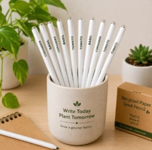 Recycled Paper Seed Pencils