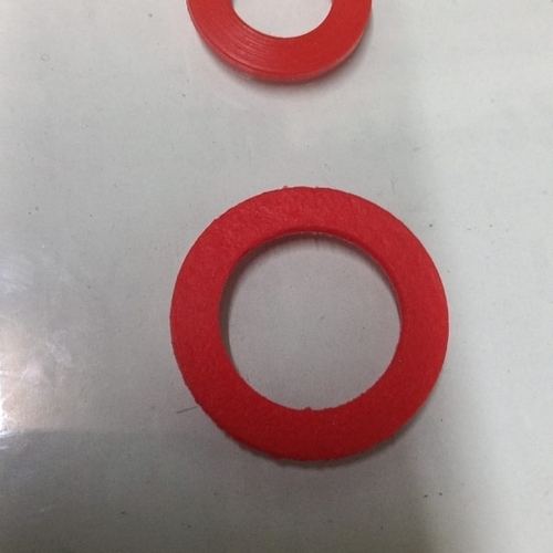 Red rubber