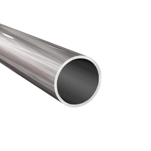 Silver Color Ms Round Pipes