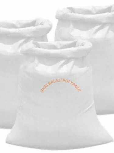 50 Kg White Pp Woven Bag