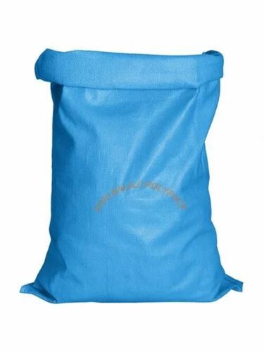 Blue Pp Woven Bag