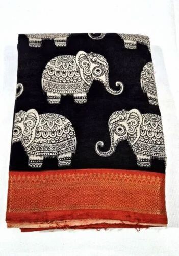Chennur Silk Kalamkari Saree