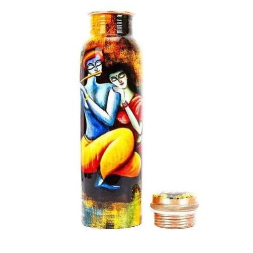 Copper Printed Bottle