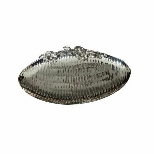 Designer Stainless Steel Serving Platter