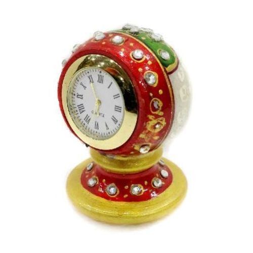 Marble Small Paper Weight Clock