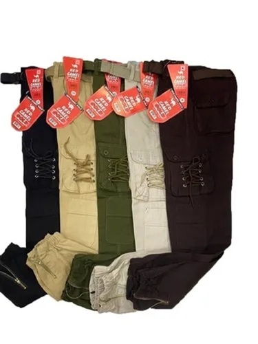 Mens Comfort Fit Cargo Pants