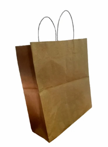 Plain Brown Kraft Paper Bag
