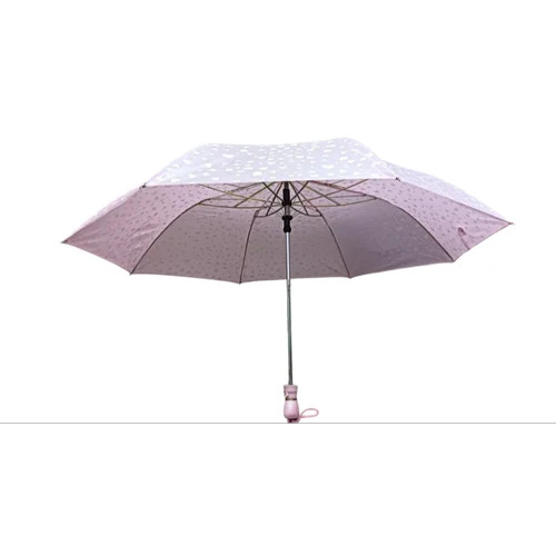 Pongee Polyester Heart Printed Umbrella