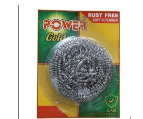 Power Gold Stainless Steel Scrubber
