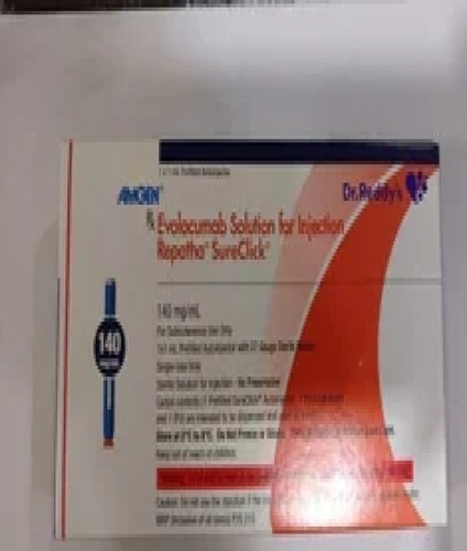 Repatha Evolocumab 140mg Injection, Cholesterol Lowering Medicine