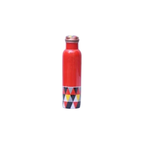 Triangle Design Copper Water Bottle