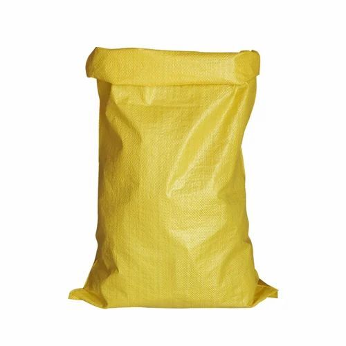 Yellow Color Hdpe Bag