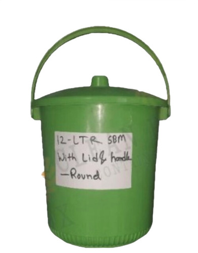 12 L Plastic Pedal Dustbin - Application: Housekeeping