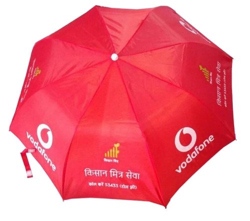 24 Inch 2 Fold Printed Promotional Umbrella