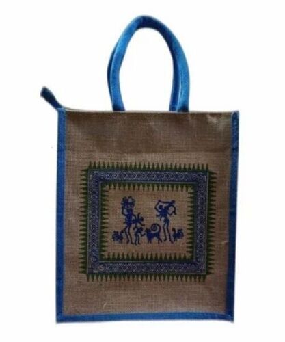4 Kg Printed Jute Shopping Bag