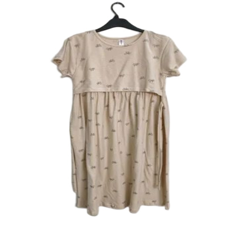 Beige Cotton Maternity Clothing - Cotton, L-XXL, Multicolor | Breathable, Anti Wrinkle, Comfort Fit, Washable, Printed Pattern