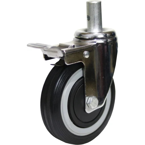 Medical ESD Rubber Castor wheels