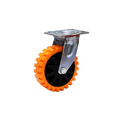 Msi Series Trolley Wheel Castor - Color: Orange And Black