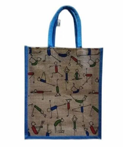 Printed Jute Shopping Bags