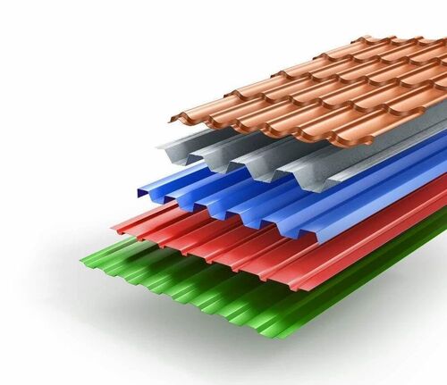 Rectangular Multicolor Roofing Sheets