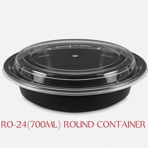 Ro-24 700ml Round Plastic Food Container