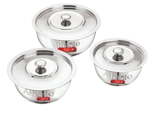 Stainless Steel Serving Bowl Set