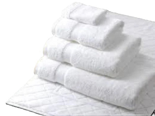 White Bath Towel