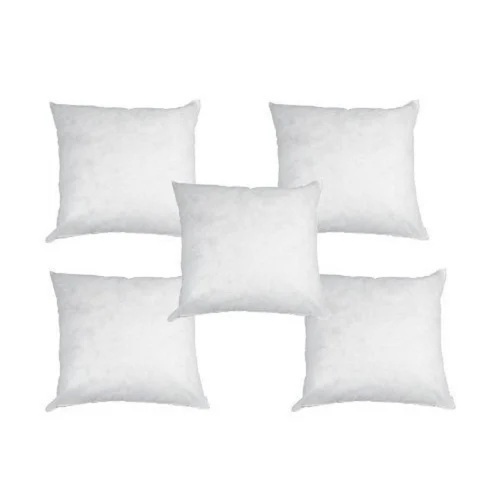 White Microfiber Cushion