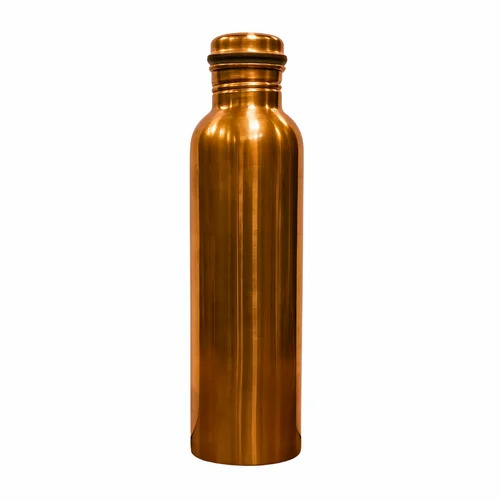 Matte Finish Plain Copper Bottle