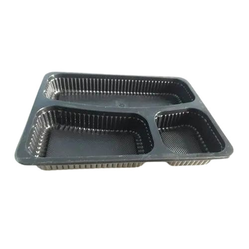 3 Compartment Rectangular Disposable Tray