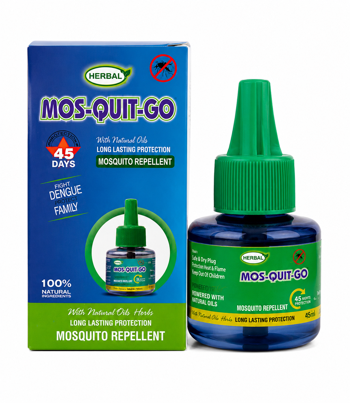 45ml Mos-Quit-Go Mosquito Repellent Refill