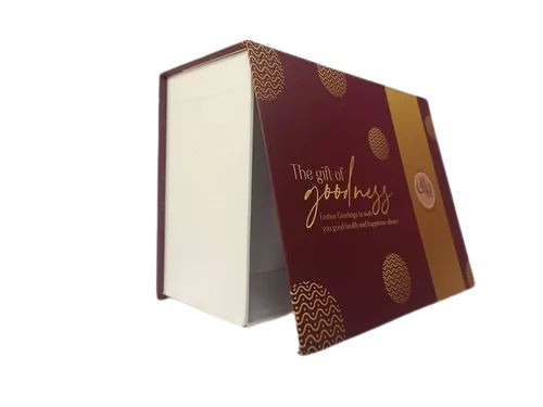 Brown Printed Cardboard Gift Box