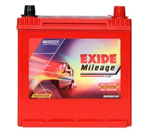 Exide Mileage Ml45d21lbh Car Battery