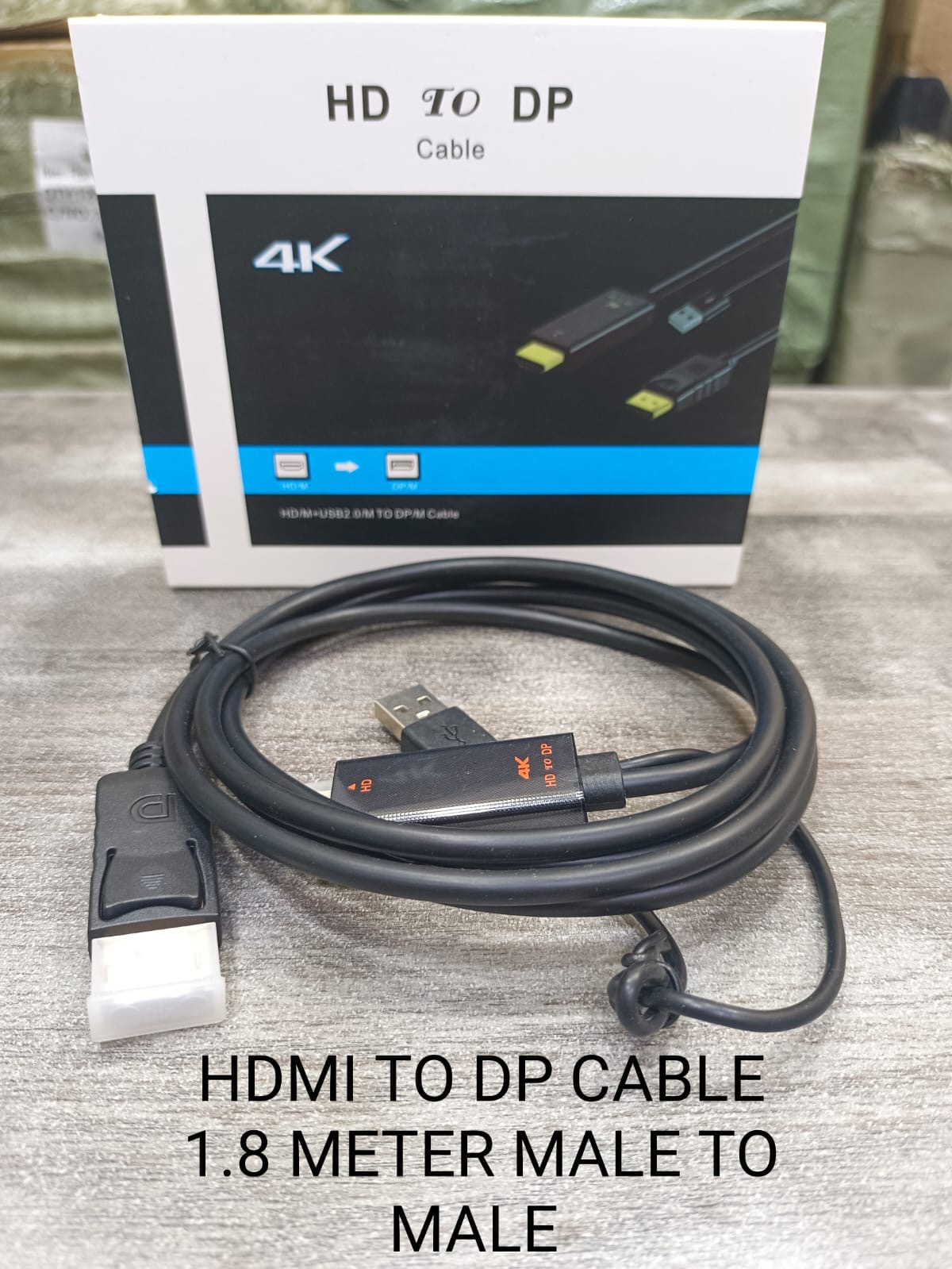 HDMI Male to Male Cable 1.8 Meter High Definition HD Video Cable