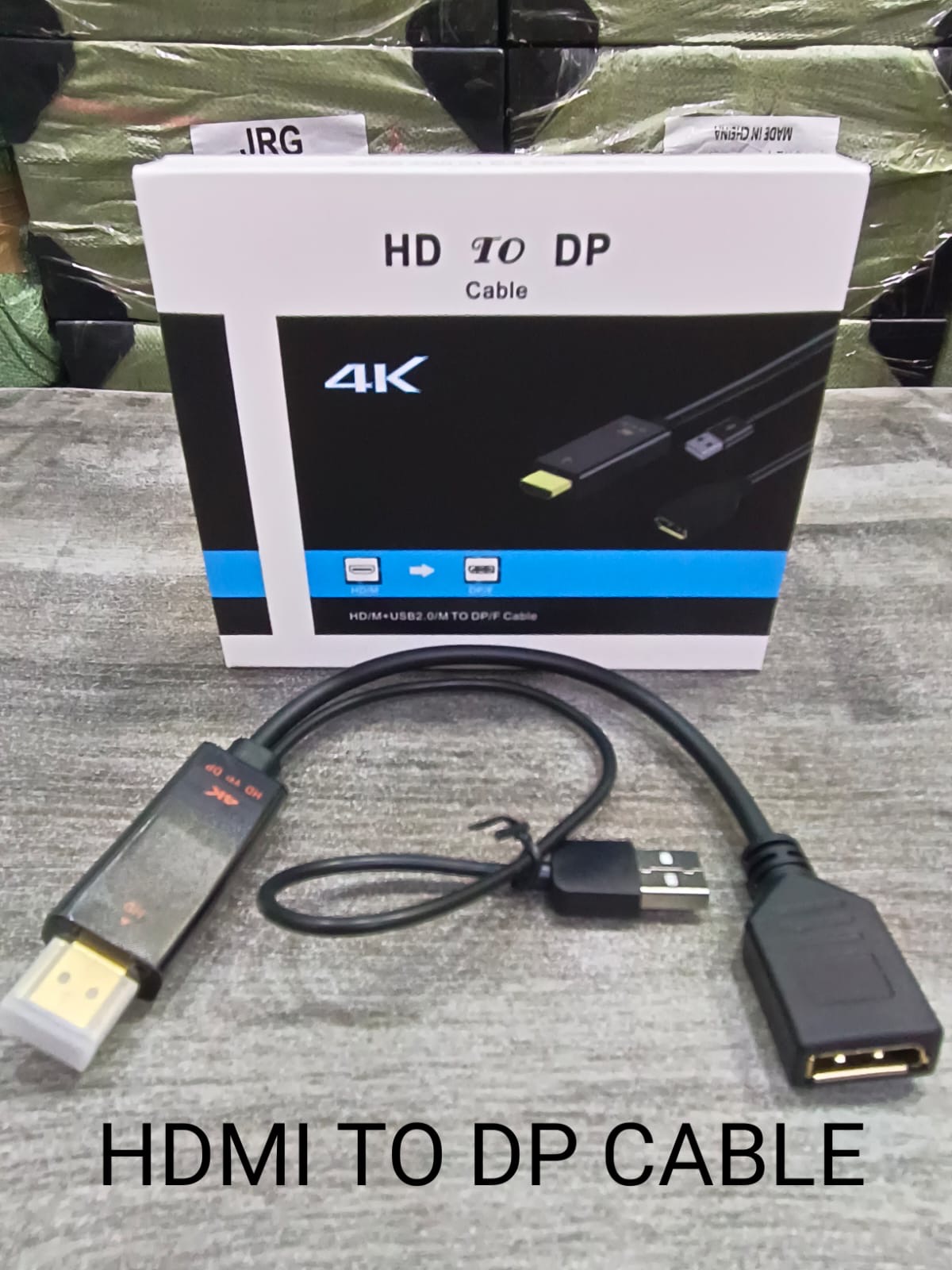 HDMI to DisplayPort Cable High Definition HDMI to DP Converter Cable for Monitor HDTV