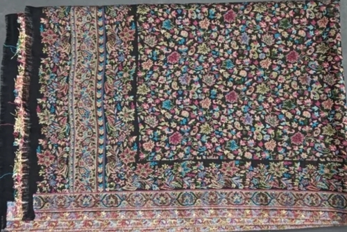 Ladies Floral Kani Modal Stole