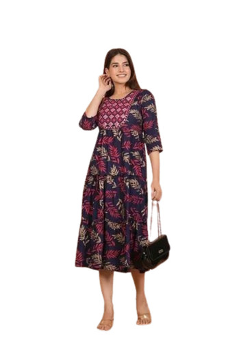 Ladies Long One Piece Dress