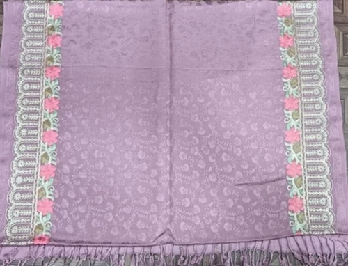 Ladies Woolen Embroidered Stole