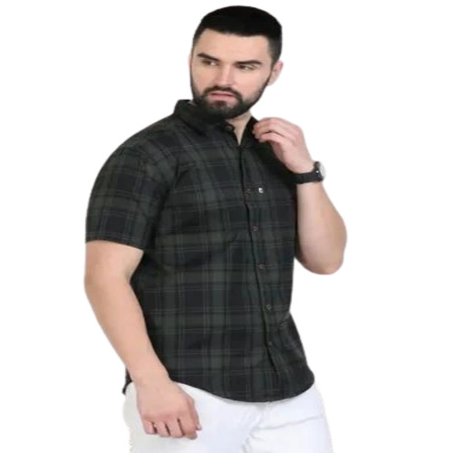 Men Casual Check Shirt