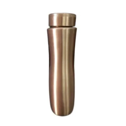 Plain 325gm Polished Copper Bottle