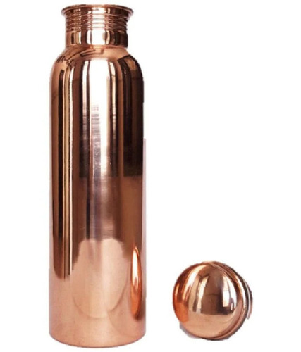 Plain Copper Bottle 1 L