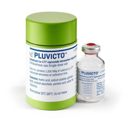 Pluvicto Lutetium Lu 177 Vipivotide Tetraxetan Injection - Life Span: 36 Months