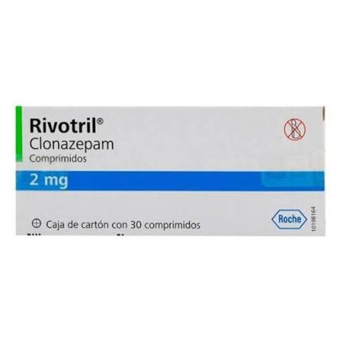 Rivotril 2Mg Tablets - Color: White